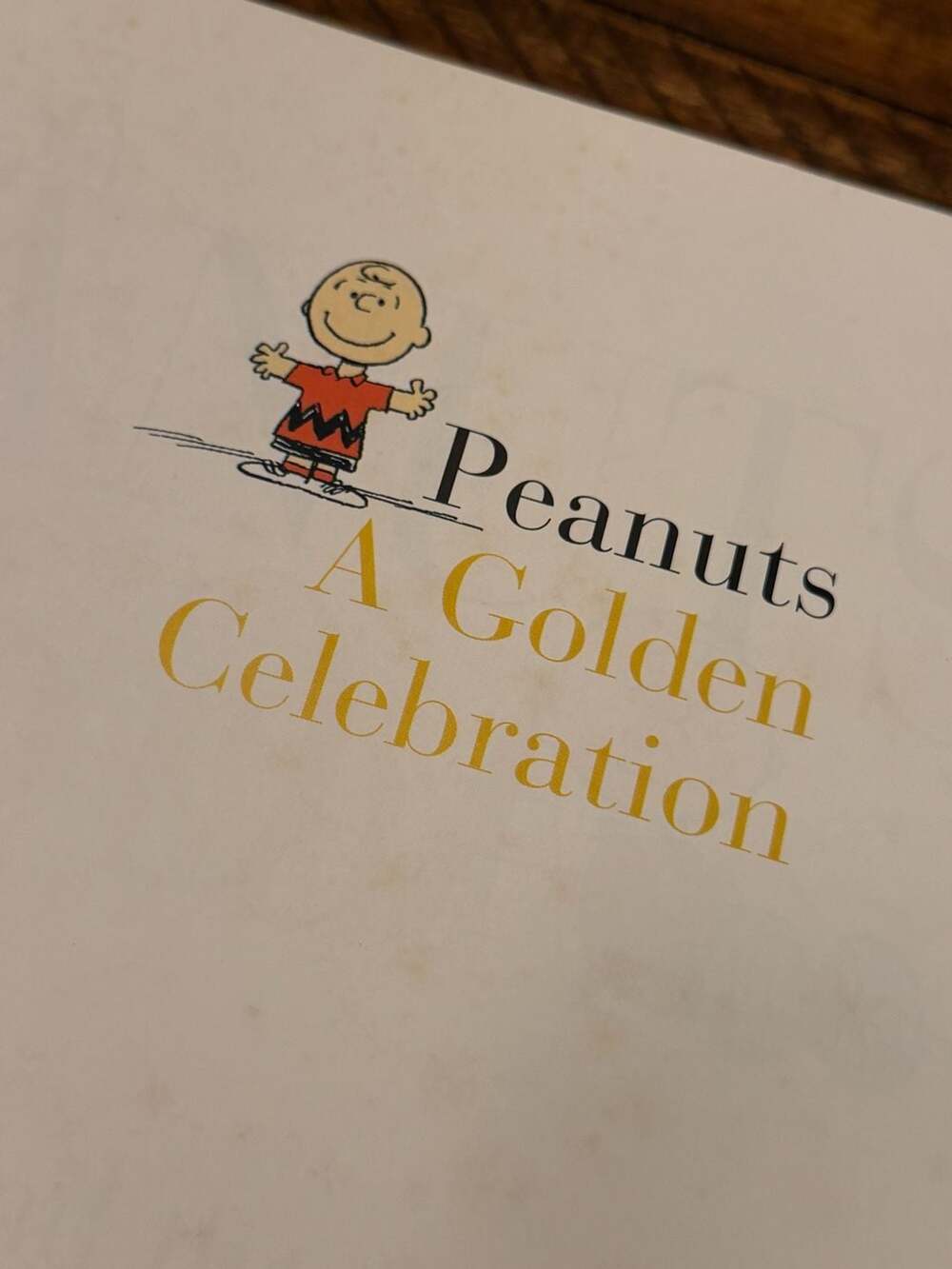 Peanuts: A Golden Celebration 1999 Hardcover 50th Anniversary